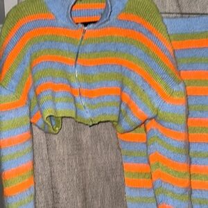 Multi color sweater set